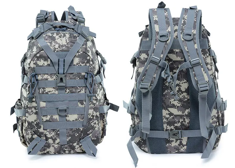 Военный Рюкзак Molle, Мужская армейская тактическая сумка, походный рюкзак для альпинизма, походный камуфляжный рюкзак для путешествий, Mochila Milita