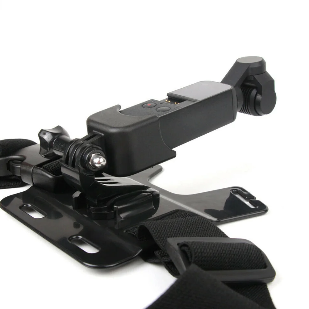 Fixed Handsfree Sports Adapter Chest Strap Accessories Camera Stand Outdoor Adjustable Band Elastic For DJI OSMO Pocket | Электроника