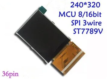 2 0 дюймов 36PIN 262K SPI TFT HD ЖК дисплей Экран COG ST7789V Водительская подушка безопасности