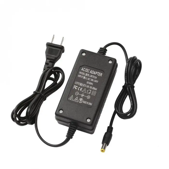 Регулируемый AC/DC адаптер 48W 1-24V 2A Led мини вентилятор питания US Plug@ 8 WWO66