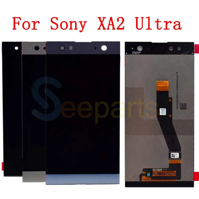 Для SONY Xperia XA2 Ultra/C8 ЖК дисплей кодирующий преобразователь сенсорного экрана в
