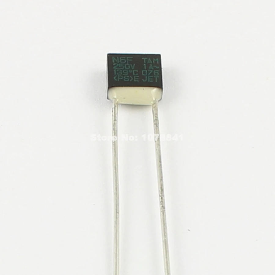 10 шт. Термопредохранитель TF 139 градусов 250 В 1A N6F|thermal fuse|thermal fuse cutoffthermal cutoff |