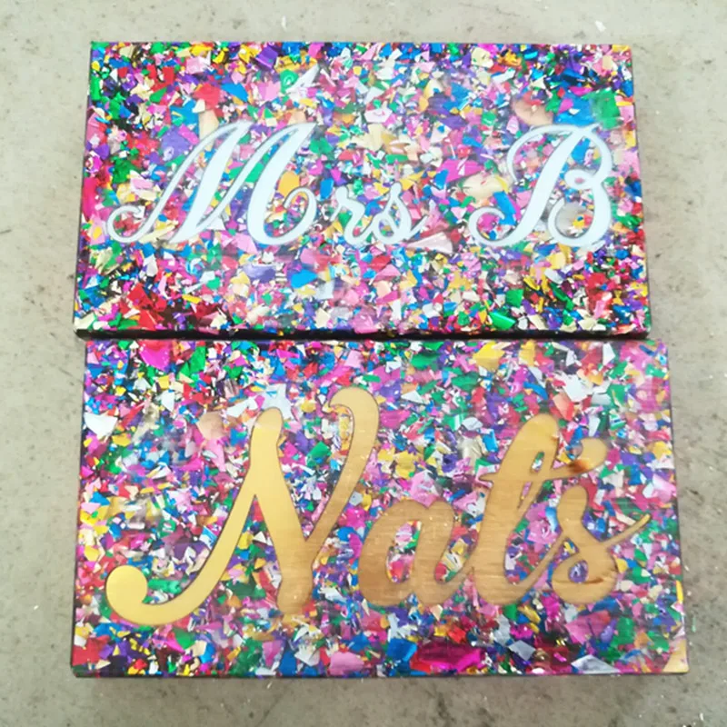 2018 акриловая Индивидуальная коробка для букв клатчи рекламные товары дизайн