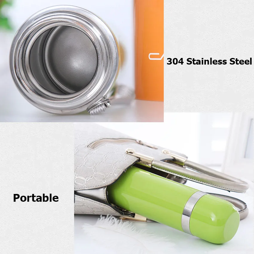 Термос из нержавеющей стали с двойными стенками 500 мл|bottle steel|bottle cap magic trickbottle pouch |