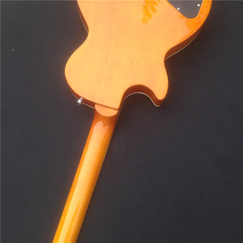 The wholesales gold color electric guitar with 6 strings and rosewood fingerboard for performance | Спорт и развлечения