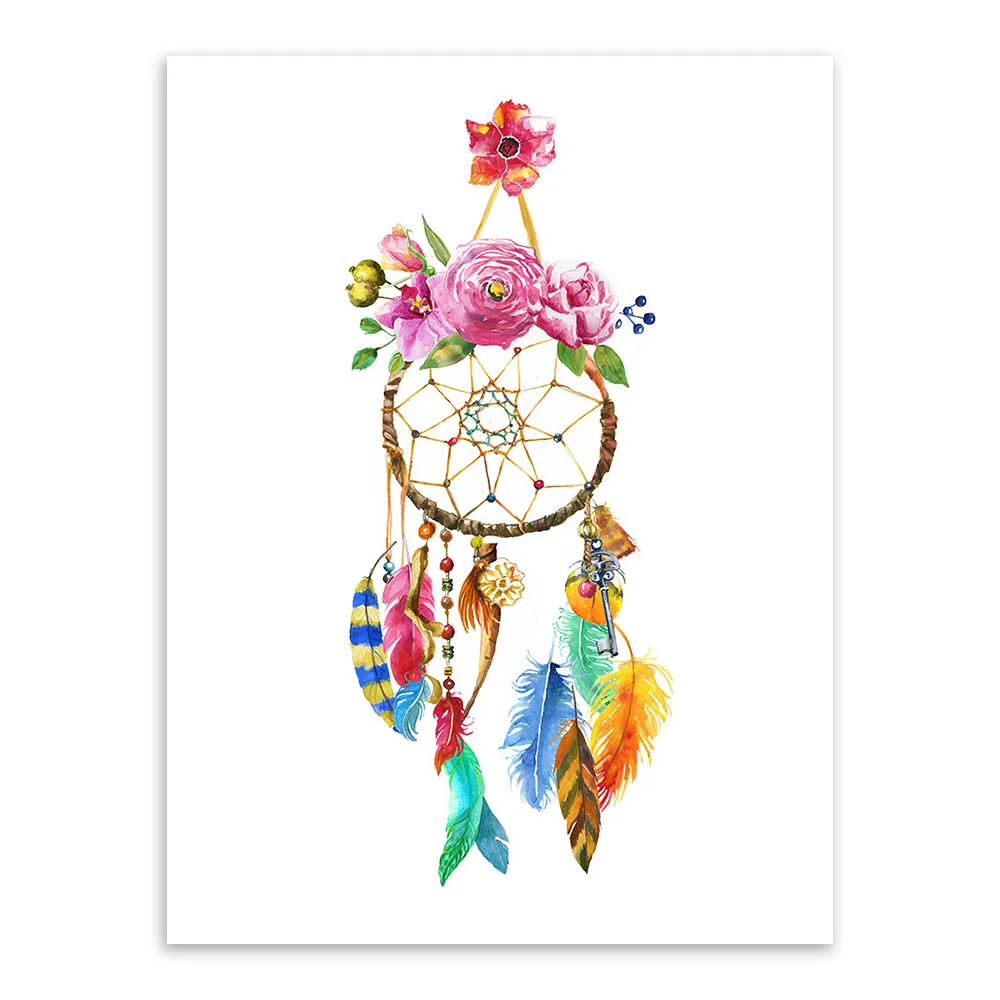 Современная винтажная картина в стиле ретро с изображением животных головы