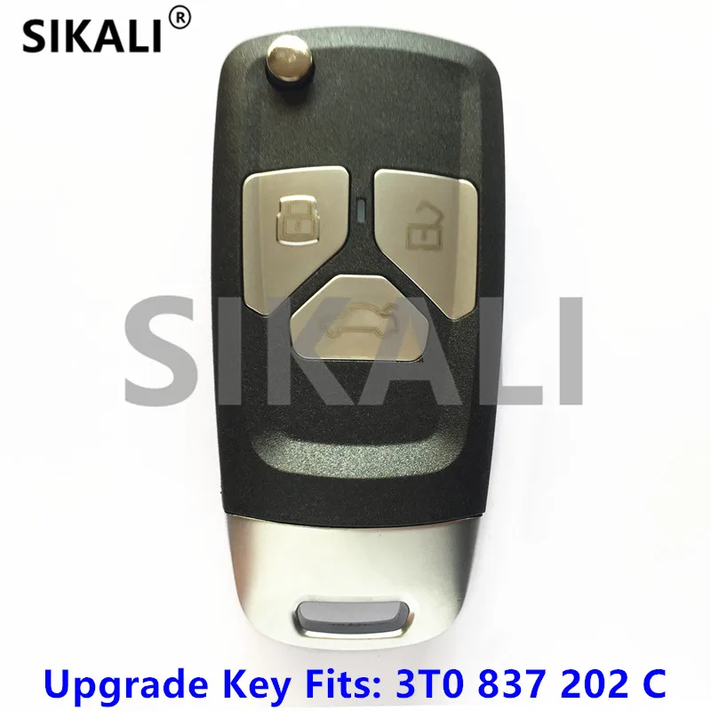 SIKALI Модернизированный дистанционный ключ для SKODA 3T0837202C Автоматический дверной