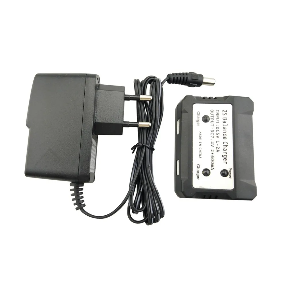 Зарядное устройство 2-в-1 7,4 В для X8C X8G X8hw H501S H502S H502E H216A MJX B3 B3H BUGS 3H B2W B6 Bugs D80 F18 F17 F100 F200SE Euro