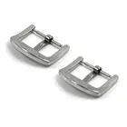 Металлическая пряжка для ремешка часов, полированный матовый браслет из нержавеющей стали, застежка-Пряжка для наручных часов, 18 мм 20 мм 22 мм 24 мм 26 мм, 5 шт.компл.