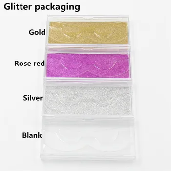 AMAOLASH 50 Pairs Mink Lashes Luxury Natural Long False Eyelashes Cross Thick Extension Eyelash 33 Styles With Glitter Packaging Other Image