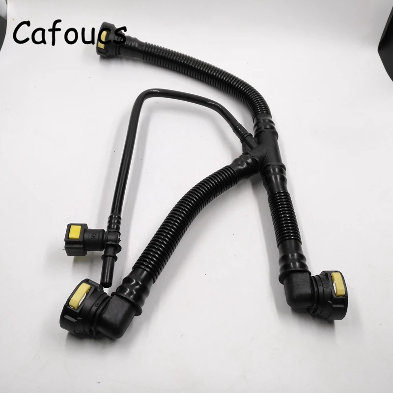 Cafoucs Дыхательный Шланг для автомобильного двигателя трубы Peugeot 206 207 307 308 408 Citroen C2