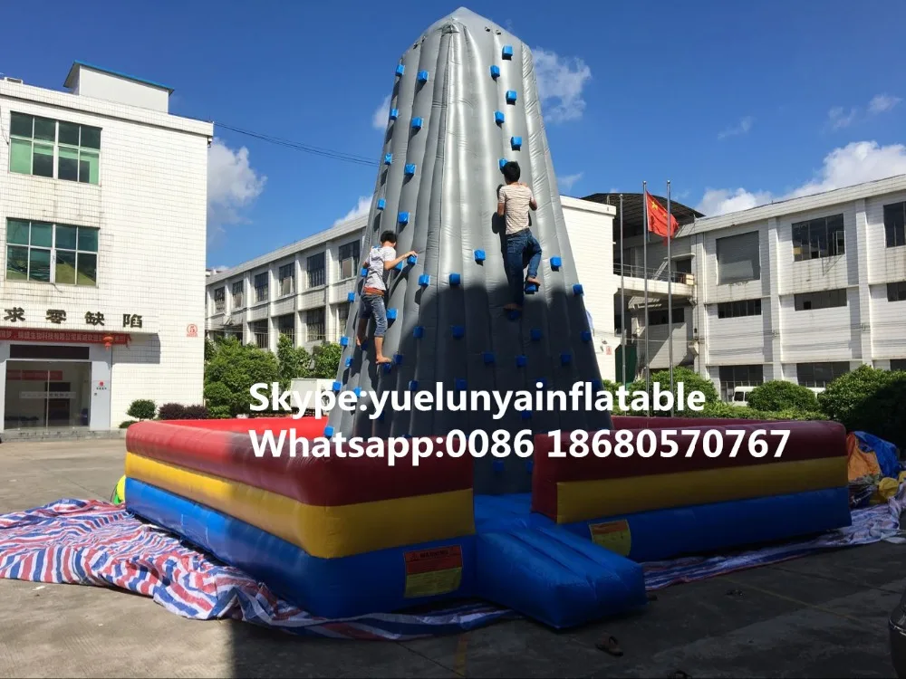 

2016 new Factory direct Inflatable slide, Inflatable rock climbing, KYG-105