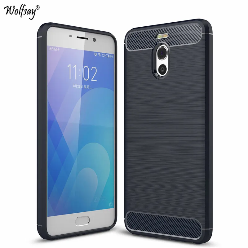 Чехол Wolfsay Meizu M6 Note защитные чехлы M 6 M721H мягкие из ТПУ с кисточкой прочный защитный
