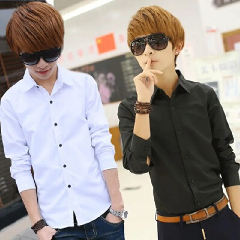 

2016 новые повседневные модные роскошные мужские повседневные приталенные стильные рубашки с длинным рукавом для отдыха 30, 1 шт.