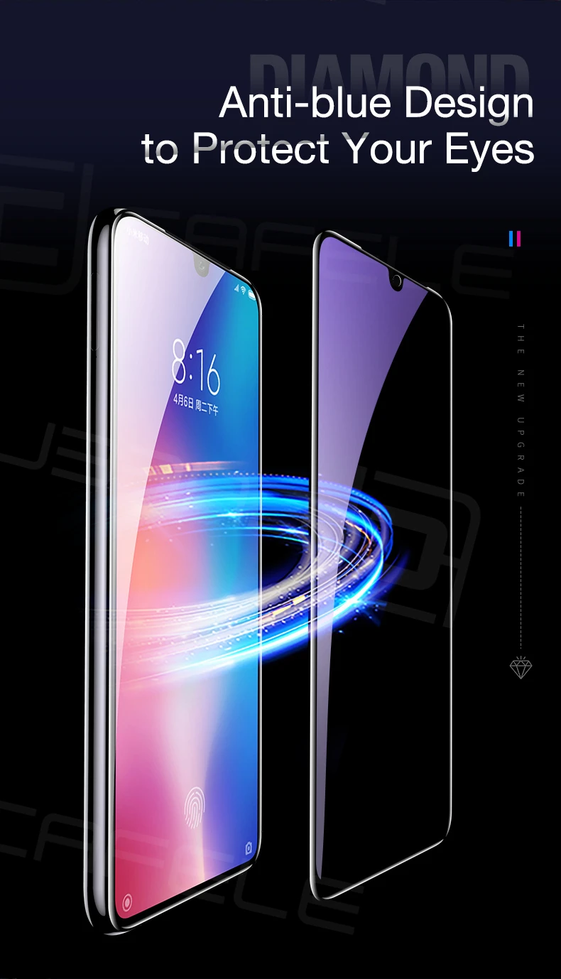 Cafele закаленное стекло для Xiao mi 9 полное покрытие HD прозрачная защитная пленка для экрана для Xiaomi mi 9 закаленное стекло Lucent