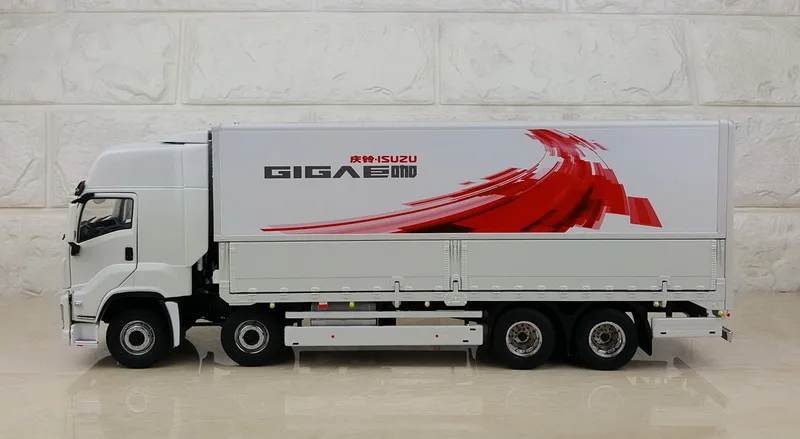 Изысканный сплав модель подарок 1:32 ISUZU GIGA 4X2 Ван Экспресс контейнеровоз автомобилей литья под давлением игрушка модель для коллекции, украшения