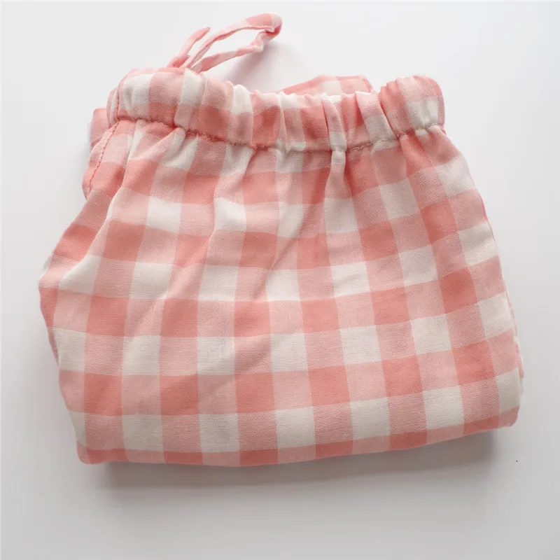 Hoffen/высококачественные женские шорты для сна клетчатая полосатая Пижама на