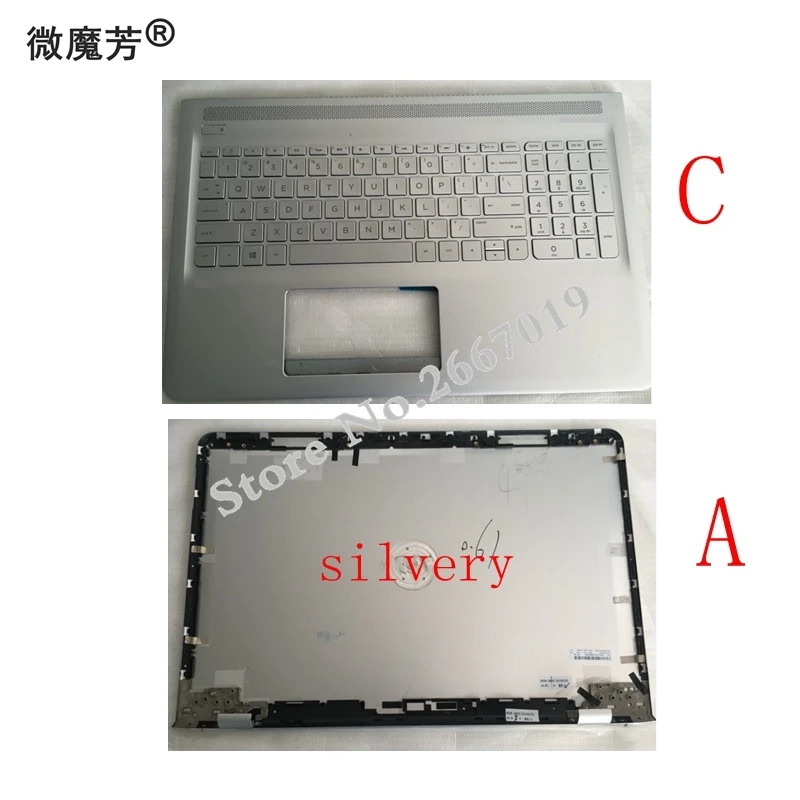 Новый чехол для HP ENVY 15 AS поддонов C оболочка 857799 001/верхняя крышка ноутбука A 857812