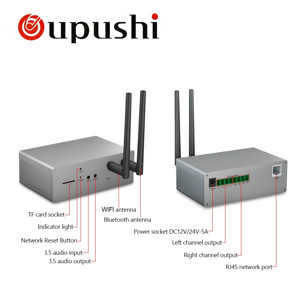 OUPUSHI wifi потолочный динамик 20 60 Вт высококачественные Встроенные колонки домашние
