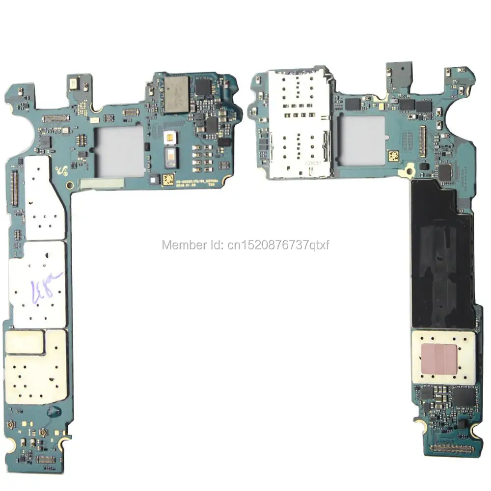 Основная материнская плата разблокированная для Samsung Galaxy S7 Edge SM G935W8 32GB|Платы