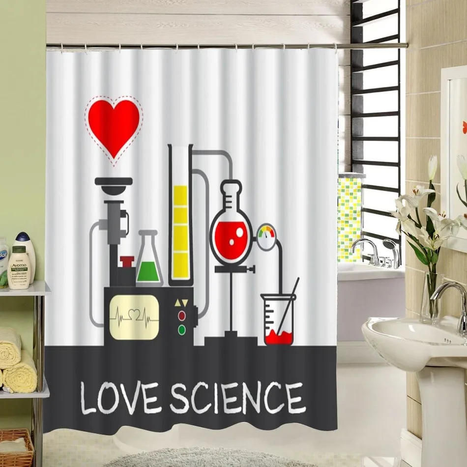 Новинка 2017 года Заказная ткань занавеска для душа Водонепроницаемая анти