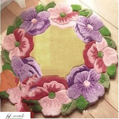Набор цветочных ковров для вышивки нитки защелки крючки наборы крючок крестиком