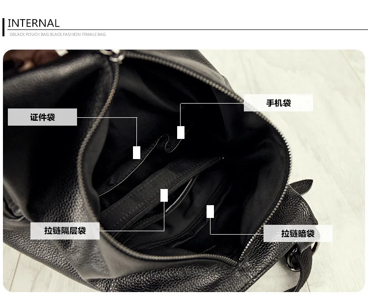 New Women Backpack Black Leather Backpack For Teenage Girls Casual Daypacks Famous Brand Travel School Bags Female Shoulder Bag