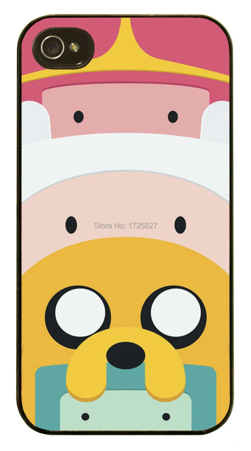 Приключения во времени с финном джейк вмо # 4 крышка чехол для Iphone 4S 5 5S 5C 6 плюс Samsung