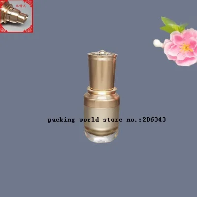 Пластиковая акриловая бутылка для сыворотки фотоэмульсии 15 мл | Красота и