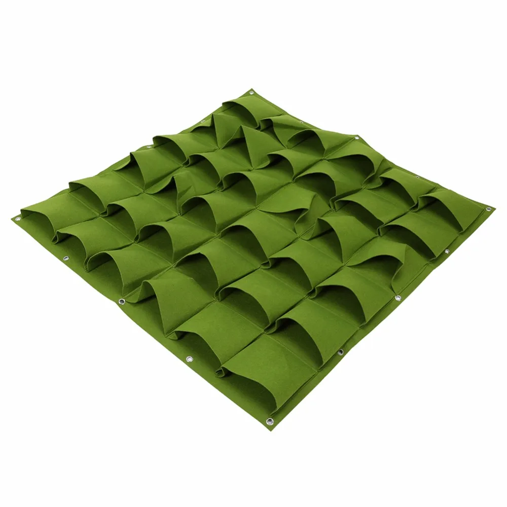 36/72 карманы Мешки для посадки роста настенный Противоударная заданяя расти ящик