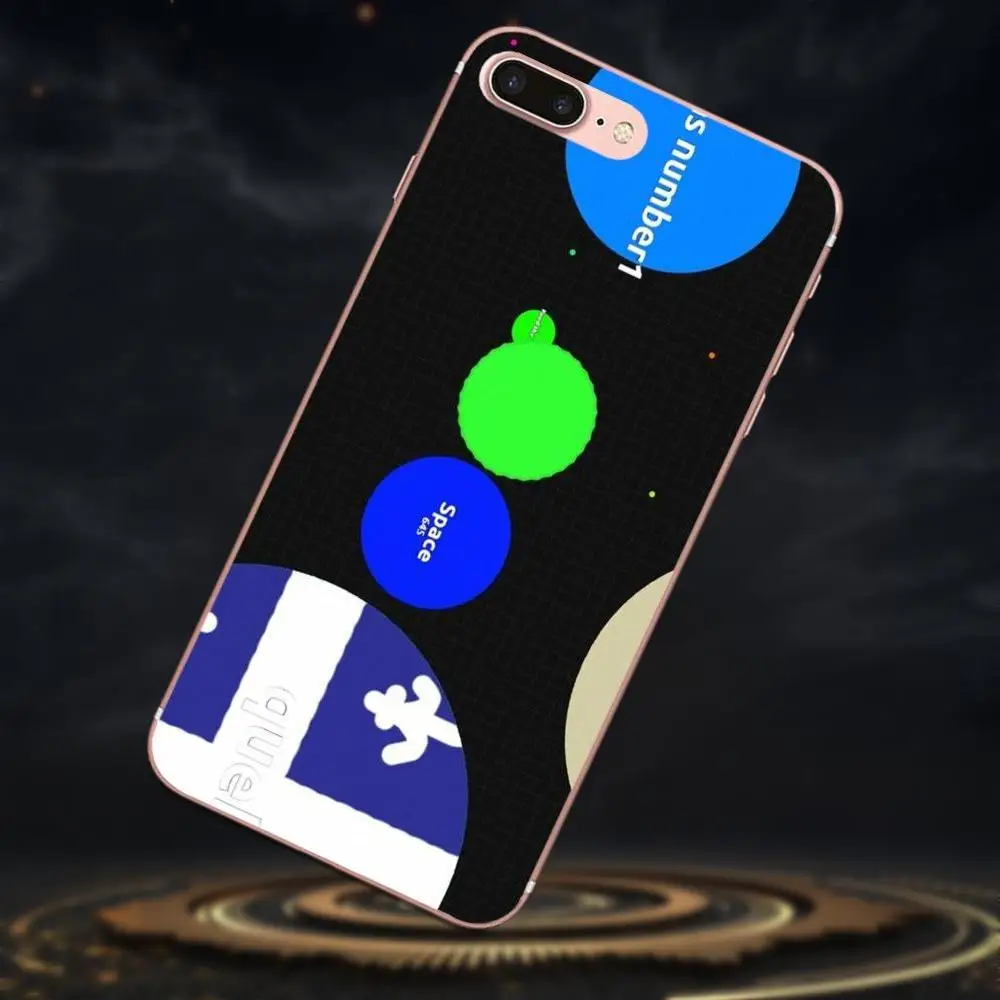 Мягкие чехлы для телефонов из ТПУ баскетбольная кожа Agario Apple iPhone 4 4S 5 5C 5S SE 6 6S 7 8 Plus X