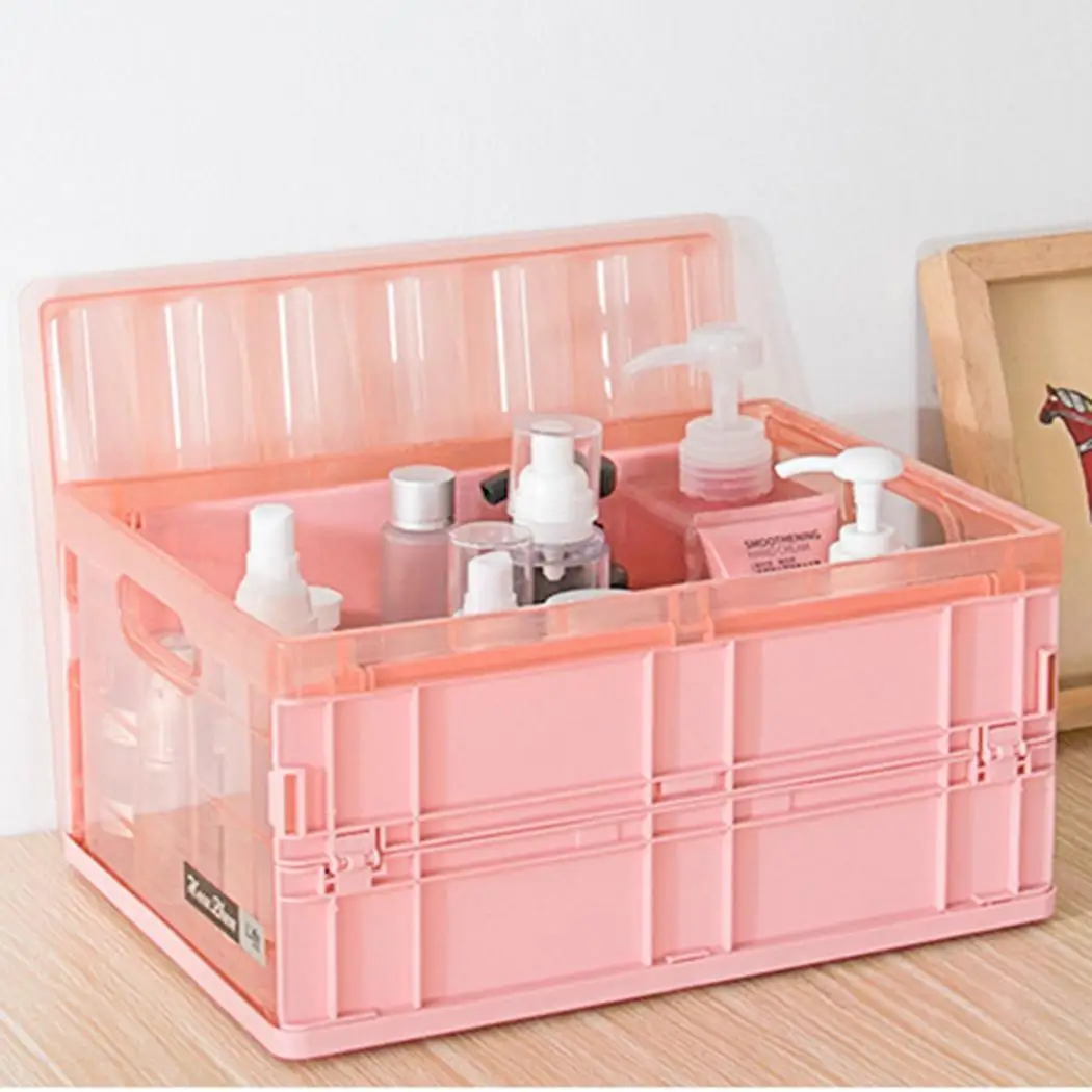 Домашний офис складной портативный с ручкой Видимый чехол гаджеты для хранения