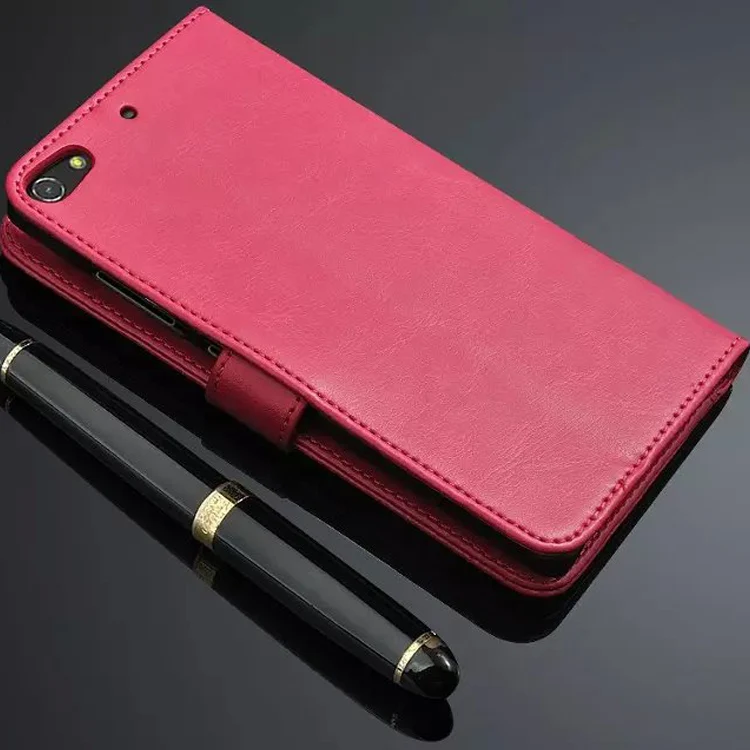 Роскошный чехол книжка в стиле ретро для Pelephone Gini N6 из искусственной кожи + Чехол