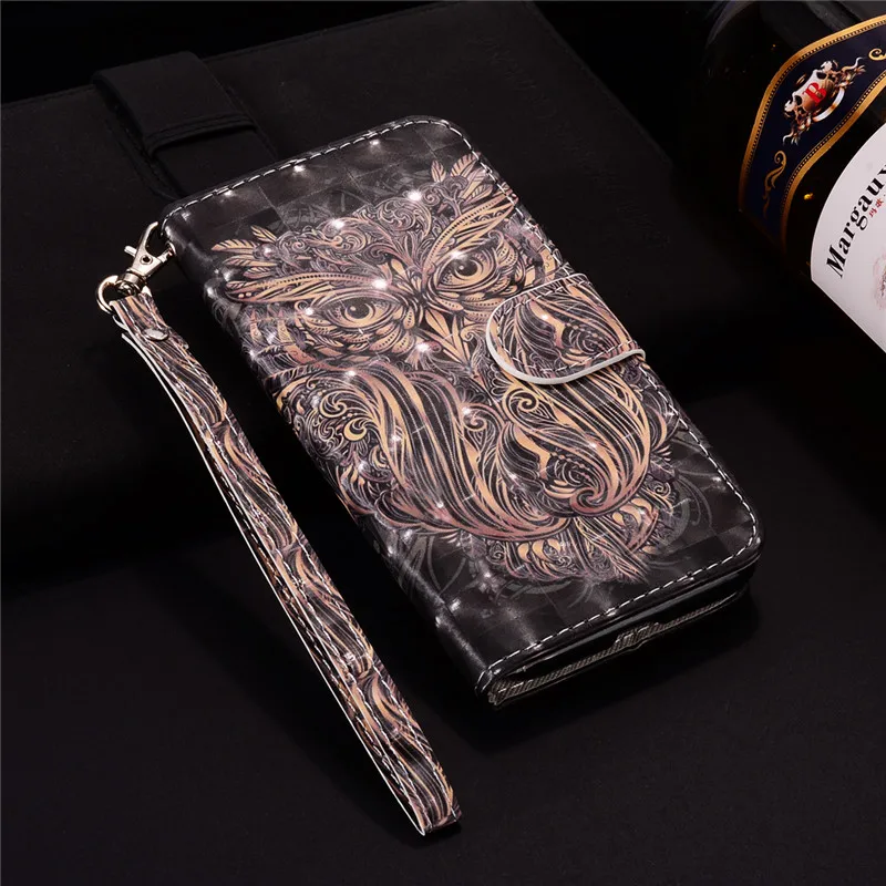 Type 5 Huawei P20 P10 Lite P30 Pro Mate 20 10 Lite P умный милый кожаный флип-чехол для Huawei Honor 7A Pro Honor 10 8 Lite Y6 Prime - Цвет: Type 5