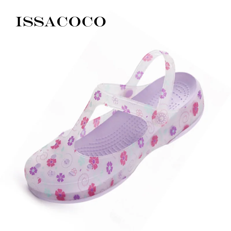 ISSACOCO/Коллекция года; шлепанцы; обувь с отверстиями; сандалии; мужские сандалии с отверстиями; Мужская дышащая пляжная обувь; zapatos hombre Pantuflas Chinelo