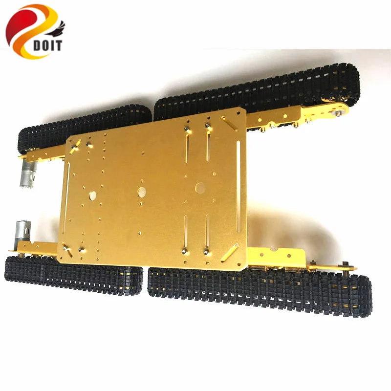 Рама амортизатора для Arduino Robot Project шасси из алюминиевого сплава экспериментной