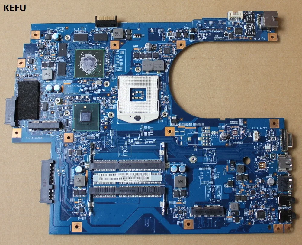 Kefu E70 CP 09923 1N 48.4HN01.01N 1 M 48.4HN01.01M MBBJ901001 MBPT101001 MBRCB01001 HD5650 1G материнская плата для Aspire 7741