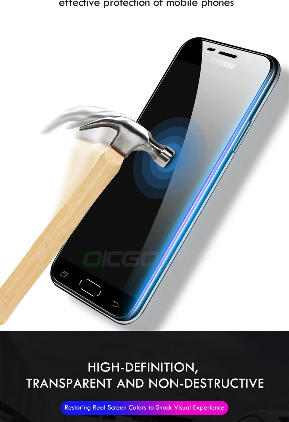 3 шт 9H закаленное стекло для samsung Galaxy J4 J6 Plus A7 A9 Защита экрана для samsung Galaxy J6 J4 A6 A8 Plus стеклянная пленка