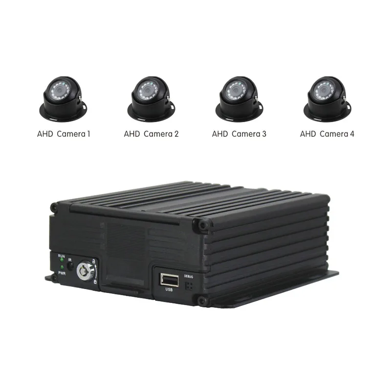 Поддержка 4 канального H.264 GPS с 4G Net Remote Mobile Dvr|dvr remote control|dvr controllerdvr h264 |