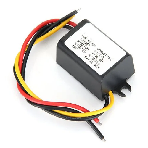 

EDT-12V to 6V DC-DC Buck Converter Step Down Module Power Supply Voltage Regulator