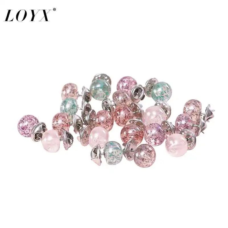 16color Women's high-end brooch Korea simple fashion pearl button High Quality Knitting sweater Jewelry Accessorise | Украшения и