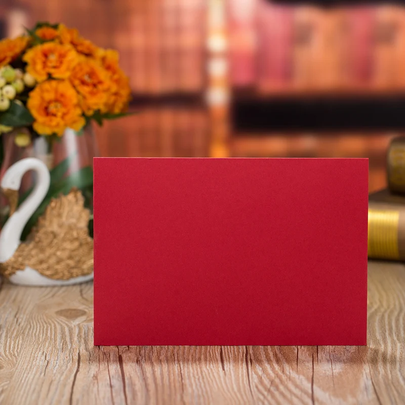 100 шт красный лазерный цветок свадебные пригласительные открытки кружева