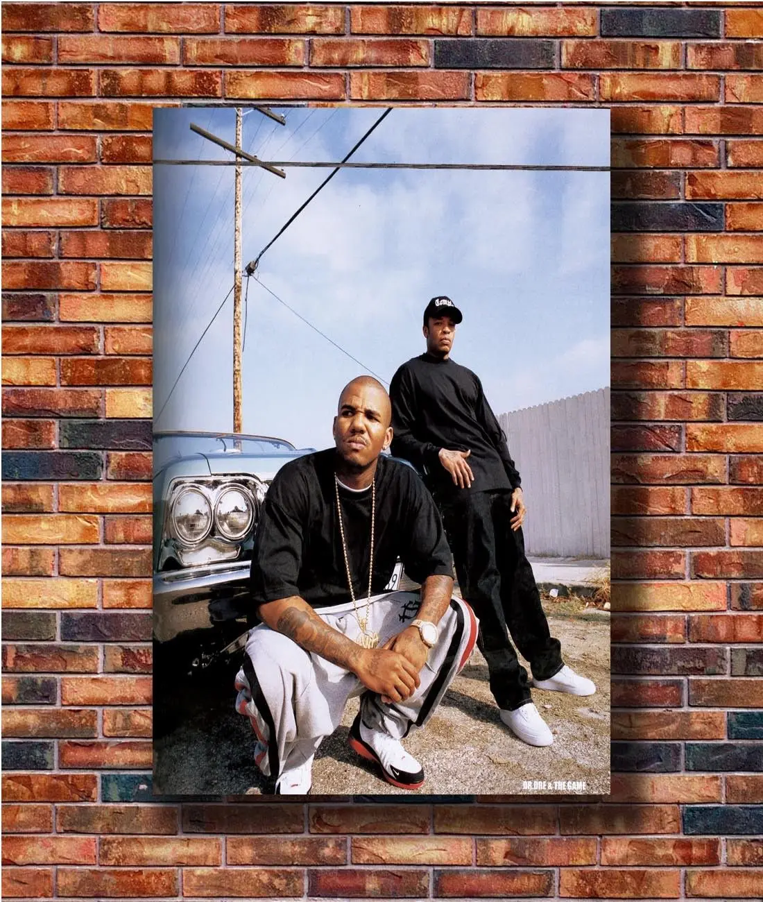 Q0451 Posters and Prints The Game - Jayceon Terrell Taylor Rapper Actor Music Hot Gift Art Poster Canvas Painting Home Decor | Дом и сад
