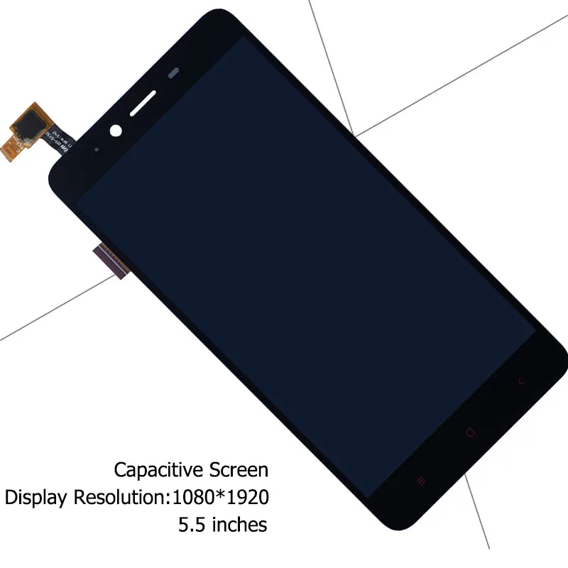 5.5&quot ORIGINAL Replacement Parts For Xiaomi redmi note 2 LCD Display Touch Screen Digitizer Assembly FREE Tools | Мобильные