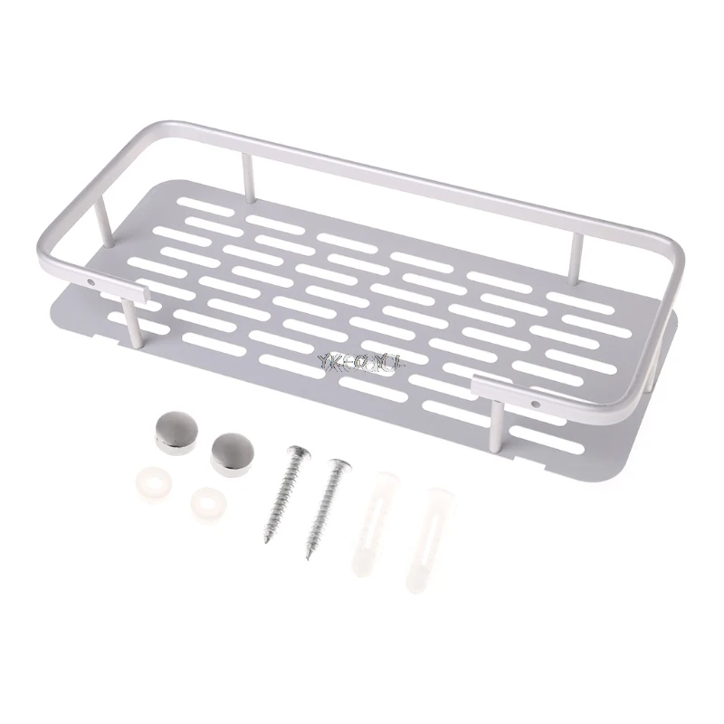 Space Aluminum Bathroom Shelf Shower Shampoo Soap Cosmetic Shelves Accessories Storage Organizer Rack Holder M13 | Обустройство дома