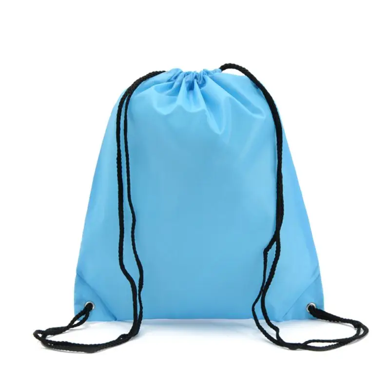 Многоцветные рюкзаки с застежкой шнурком спортивные Cinch Sack String для хранения
