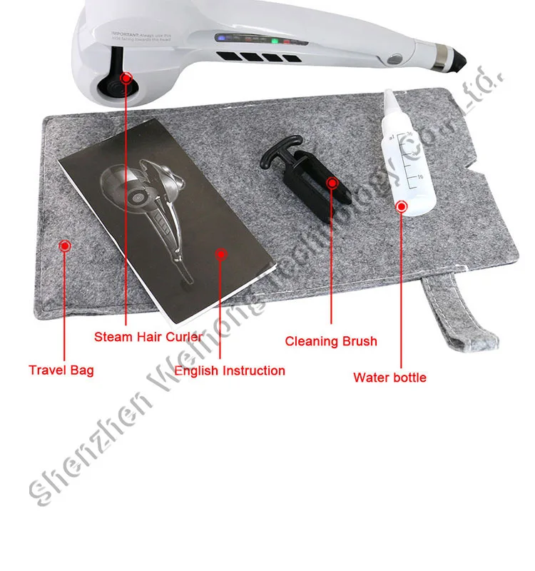 Free shipping 2015 new spray curling automatic hair steam device |