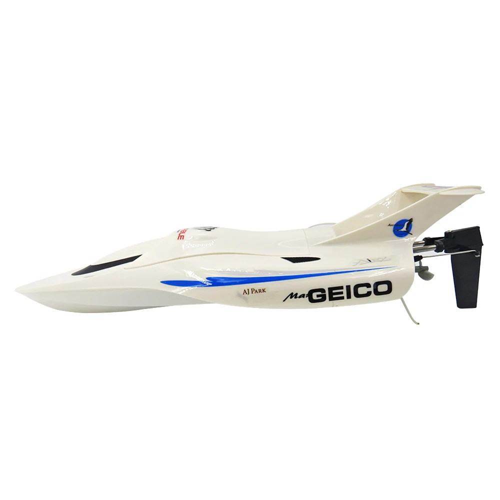 Flytec 3372 40 МГц белая радиоуправляемая лодка скорость 25 км/ч матовый мотор RTR игрушки