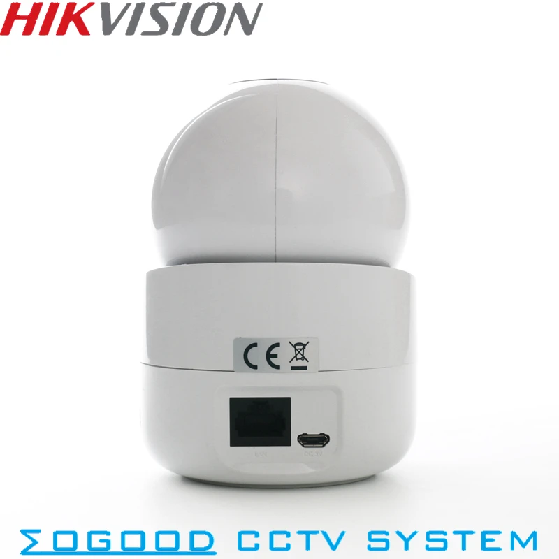 DS 2CV2Q21FD IW Hikvision Английская версия 2 МП Мини Wi Fi PT встроенный микрофон и динамик IP