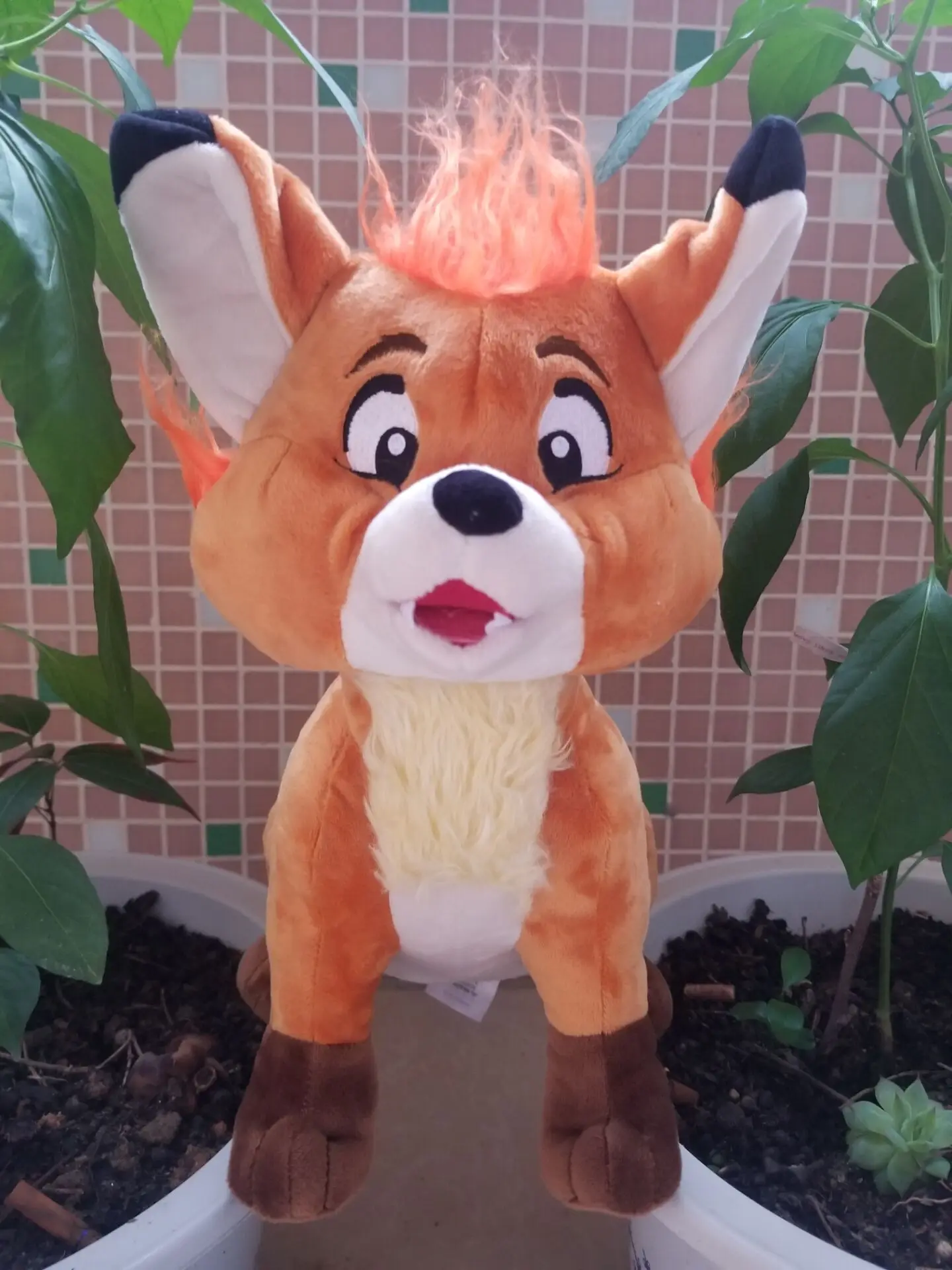New Fox And The Hound Tod fox Plush Doll Toy Great Gift